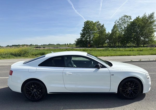 Audi A5 cena 46900 przebieg: 156951, rok produkcji 2015 z Ropczyce małe 352